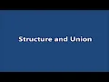 Structure Union C programming Part 34 Learn CSE Malayalam