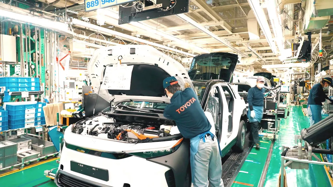 Outline Video Toyota Japan Factory Tour - How Japanese cars are made