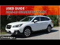Used Guide 2015-2019 Subaru Outback Driving ca