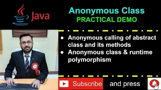 Java - Anonymous Class runtime polymorphism