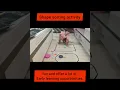 shape sorting activity