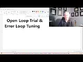 Open Loop Trial Error Loop Tuning