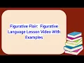Figurative Flair Figurative Language Lesson With Examples