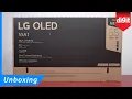 LG OLED 55A1 55-inch 4K U Smart TV Unboxing