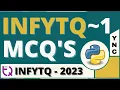 Infytq Infosys Preperation Solved MCQ Set 1