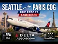 Delta A330-900neo Trip Report Seattle to Paris CDG Full Flight Experience