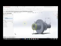 SOLIDWORKS example of external thread