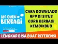 Download Lagu Cara Download RPP dari situs Kemdikbud