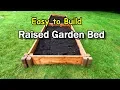 Easy to Build Raised Garden Bed Using Planter Wall Blocks