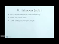 Unit 8 Vocab Level G English 4A