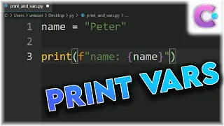 How to Print Variables in Python - Tutorial CodeMiner