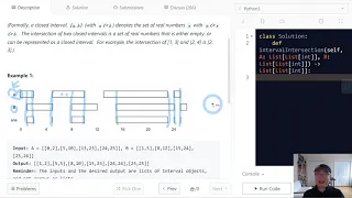 986 Interval List Intersections - English Version