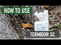 How to Use Termidor SC Termiticide Insecticide