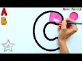 🅰️ Hand-Drawn A to Z Letters: From Real Paper to 3D 🖍️Learn Through Play for Kids, Toddlers #445