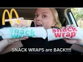 Download Lagu MCDONALDS SNACK WRAPS are BACK !!!!!!!! | review