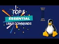 Top 5 Essential Linux Commands Every User Should Know