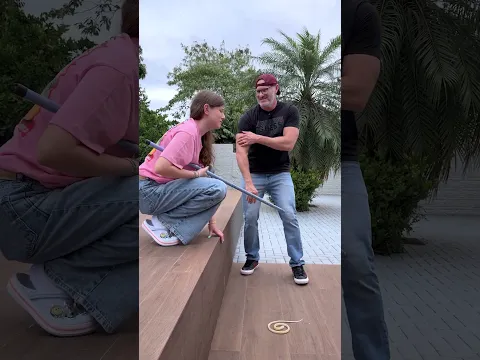 It was just a toy snake 🐍🤣