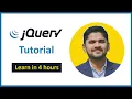 jQuery Tutorial For Beginners jQuery full course with notes and codes 2024 Amit Thinks