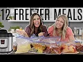 12 EASY FREEZER MEALS for Instant Pot or Slow Cooker