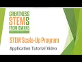 Scale-Up Application Tutorial
