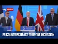 Download Lagu European defence ministers hold news conference following Russia's drone incursion