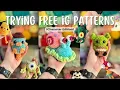 Download Lagu Trying Out 9 FREE Patterns Found on Instagram- Character Edition!