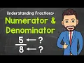 Numerator and Denominator Understanding Fractions Math with Mr J