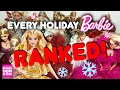 Every Holiday Barbie RANKED 1988-2020