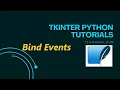 Key Mouse Binding Events in tkinter Python tkinter tutorials in Urdu