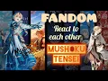 FANDOM REACT TO EACH OTHER S RUDEUS GREYRAT MUSHOKU TENSEI PAPART