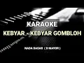 Lagu KEBYAR-KEBYAR ( KARAOKE ) NADA DASAR ( D MAYOR ) SK MUSIC PRODUCTION