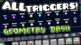 Geometry Dash 2 11 How to use ALL Geometry Dash Triggers OUTDATED