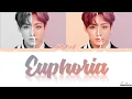 BTS Jungkook Euphoria lyrics[color lyrics]