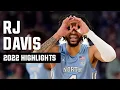 RJ Davis 2022 NCAA tournament highlights