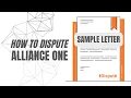 Alliance One How Do I Dispute Debt Collection - How To Remove Derogatory Account Via Certified Mail