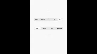 ios segmented control example