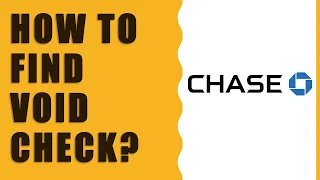 How to find VOID check for Chase Checking Account