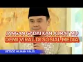 Download Lagu WANITA WAJIB TAU,,JANGAN GADAI KAN AURAT MU DEMI TOMBOL LIKE || USTADZ HILMAN FAUZI