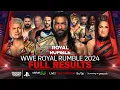 Full WWE Royal Rumble 2024 Results