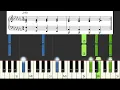 JOSMAN - INTRO | PIANO TUTORIEL