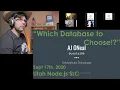 Which Database to Choose Key Value Document and SQL Oh My