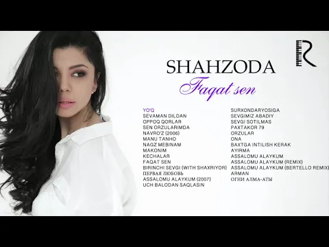 Download MP3 Shahzoda - Faqat sen nomli albom dasturi 2006