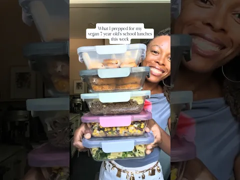 What My Vegan Kid is Eating This Week!