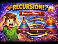 N-Prolog Recursion in Prolog explained with Towers of Hanoi 1 min