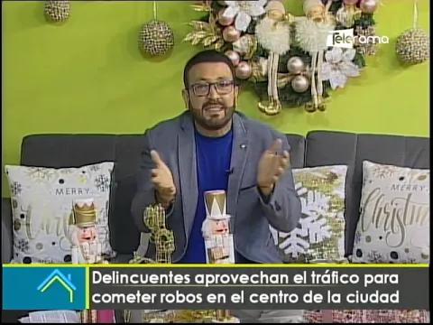Delincuentes aprovechan el tráfico para cometer robos en el centro de la ciudad