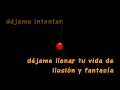 CARLOS MATTA -  DÉJAME INTENTAR CON LETRA   ♫ Vídeos Lyrics HD ♫