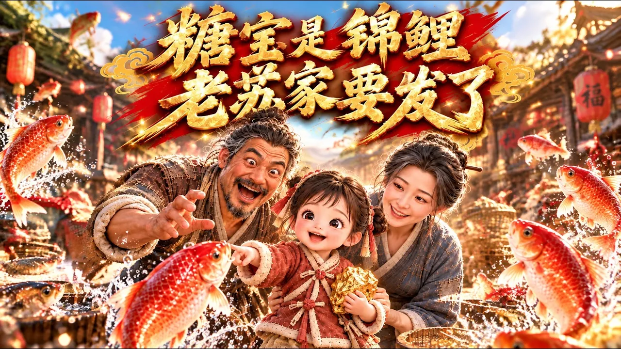 糖宝是锦鲤,老苏家要发了