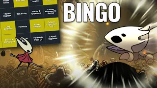Playing Silksong Get to the Other Side Bingo