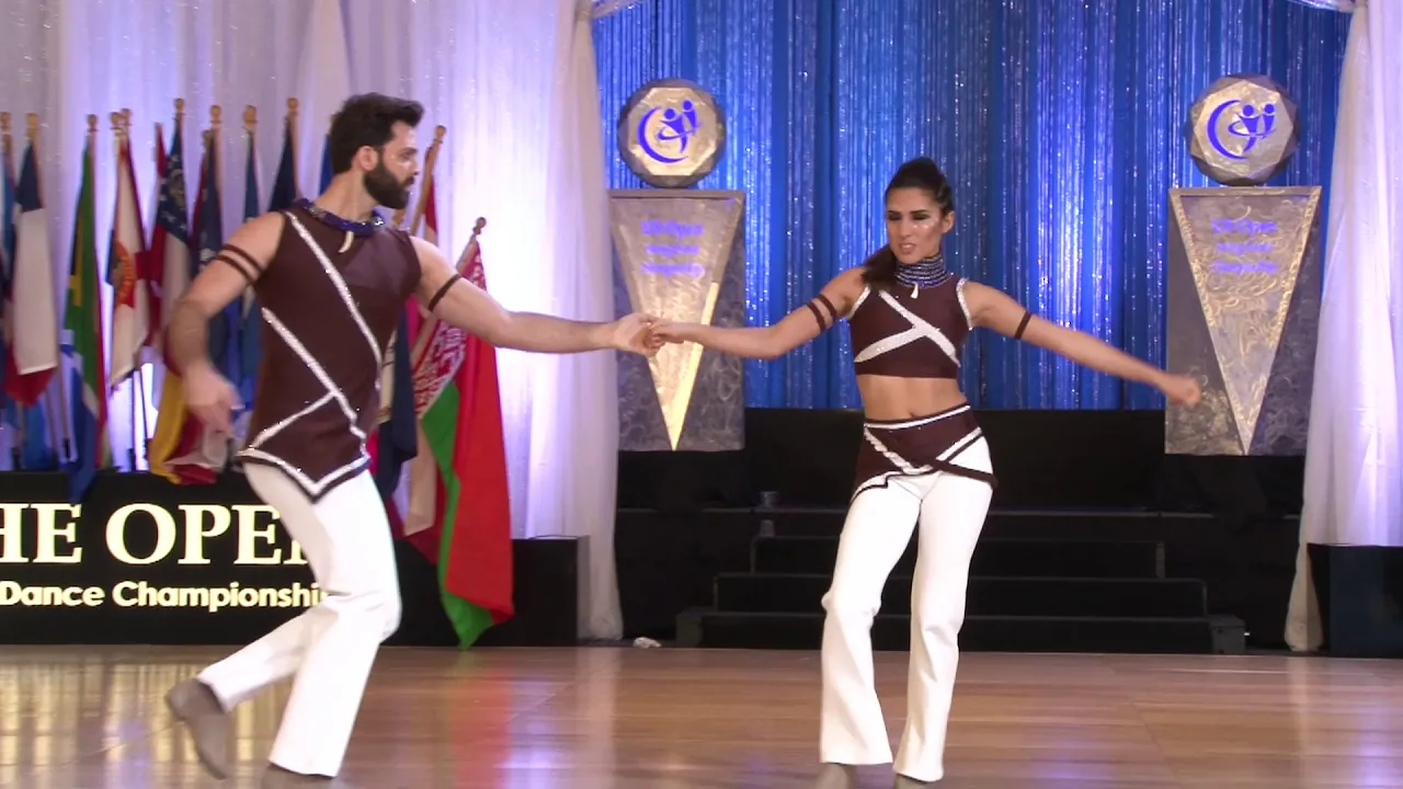 The Open 2018   1st Place Winners   Rising Star   Rodrigo Thomaz and Dani Duram