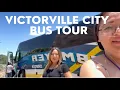 Victorville City Bus Tour Explore New Developments Parks Libraries and More
